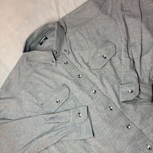 Lakeland FR Protective Clothing Shirt Mens 3XL Gray NFPA 2112 CAT 2 Workwear
